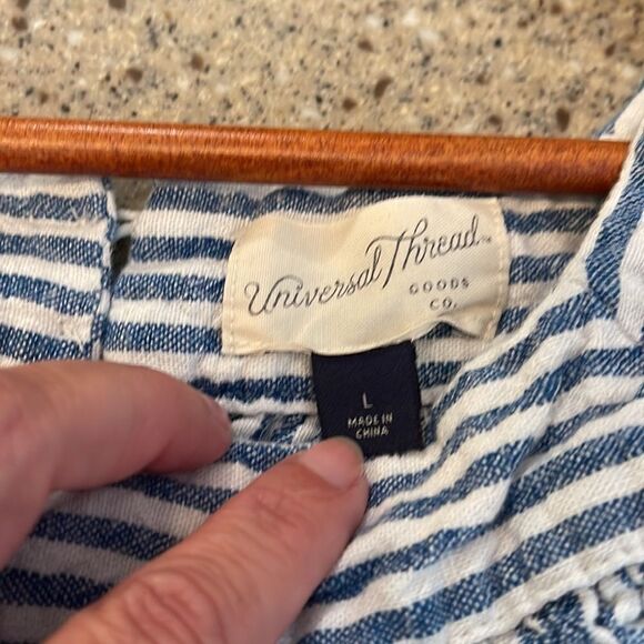 UNIVERSAL THREAD Square Neck Striped Dress - Picture 11 of 12